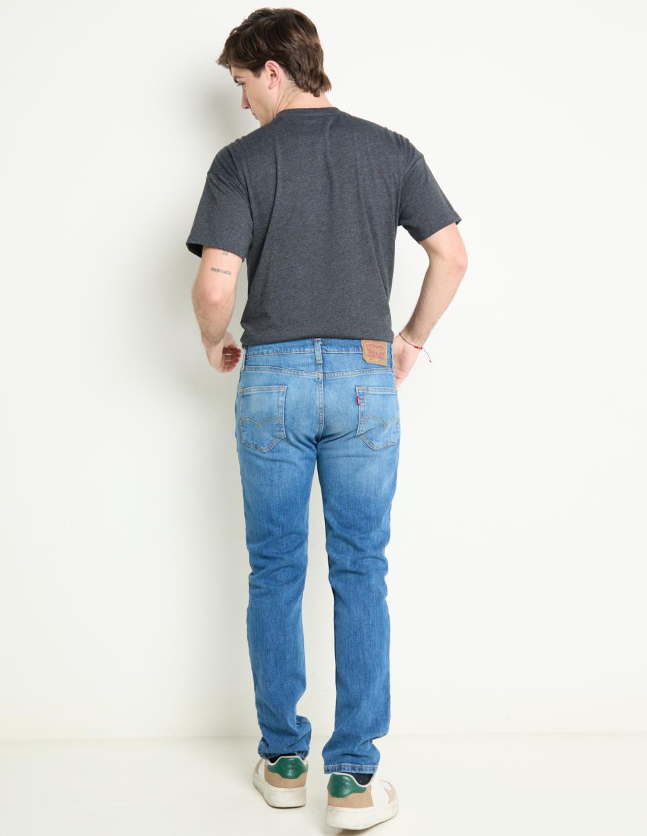 Jeans slim 511 lavado stone wash para hombre 2