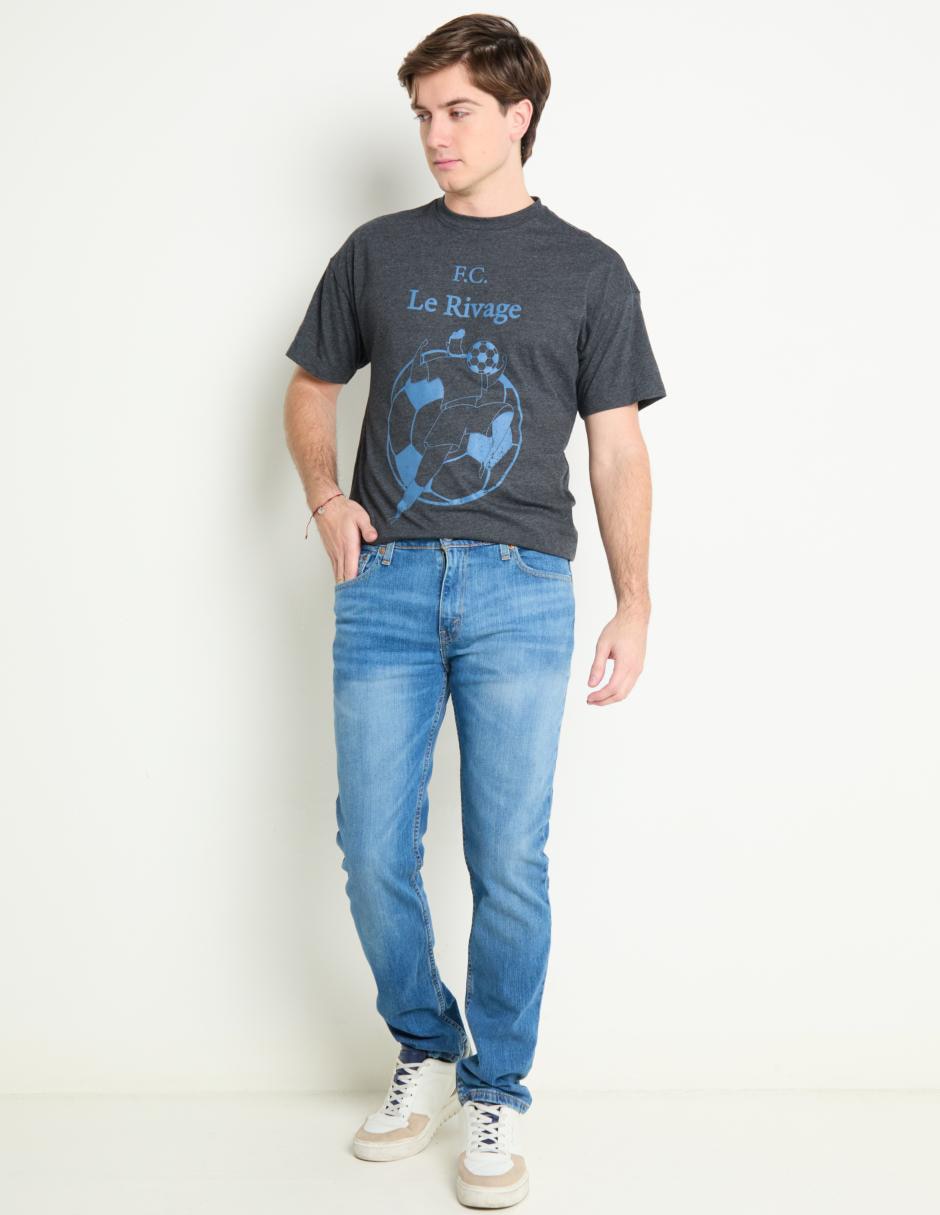 Jeans slim 511 lavado stone wash para hombre 3