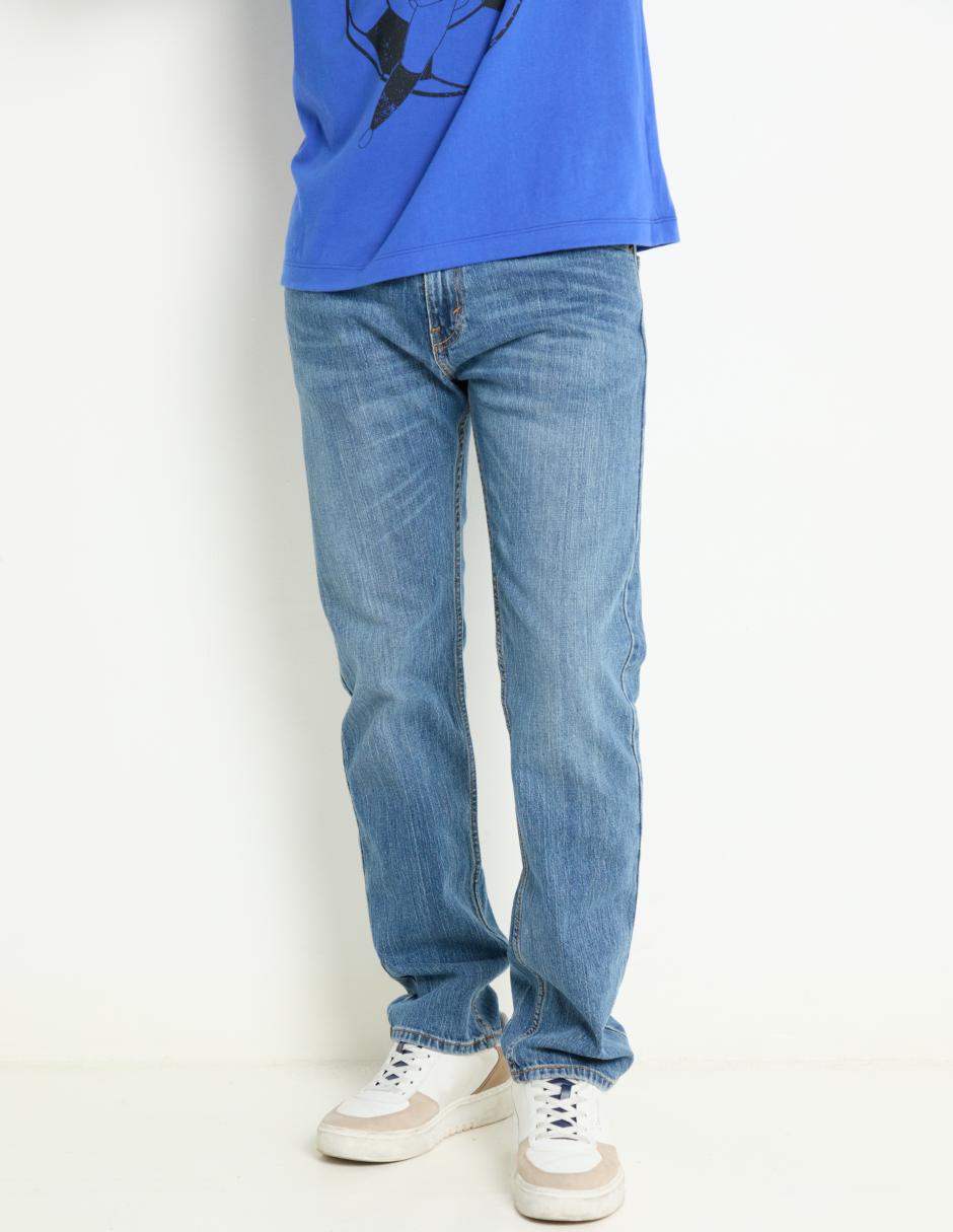 Jeans straight Levi´s 505 lavado claro para hombre