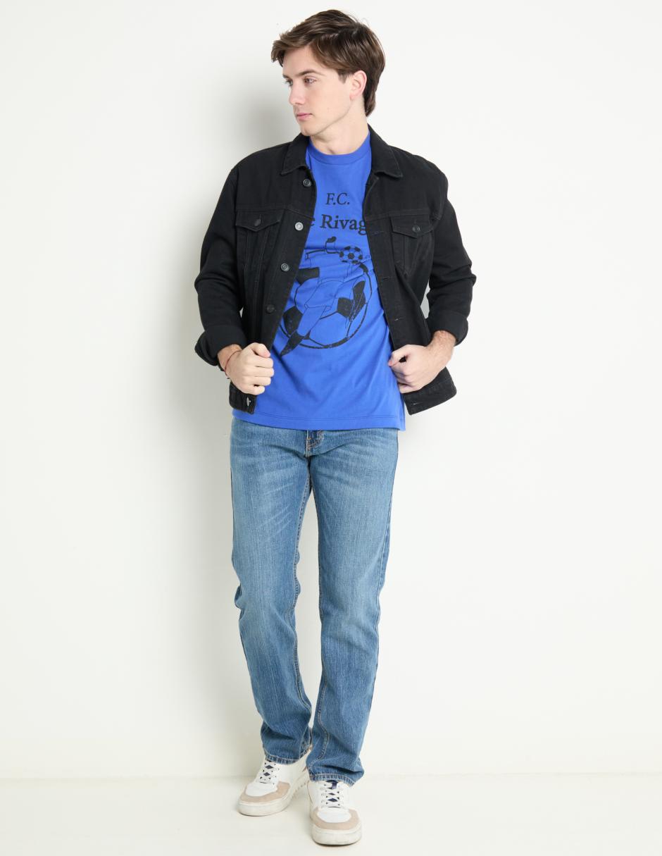 Jeans straight Levi´s 505 lavado claro para hombre