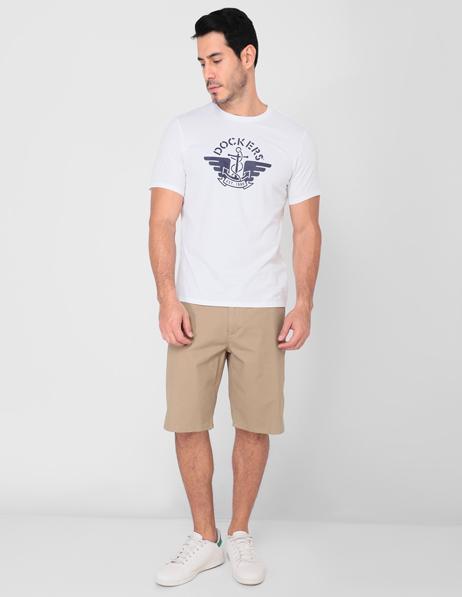 Bermuda de algodón para hombre