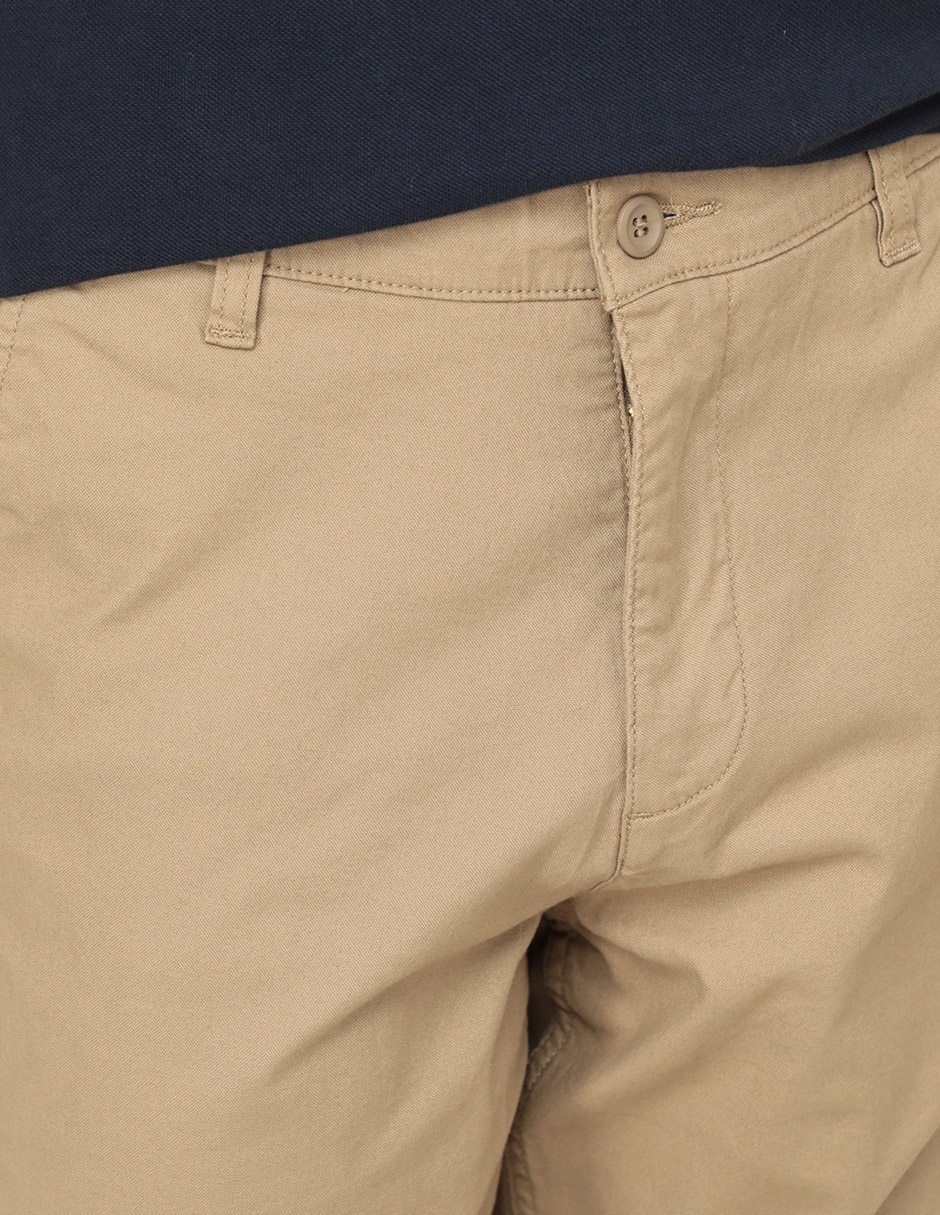 Pantalón chino slim de algodón para hombre 2