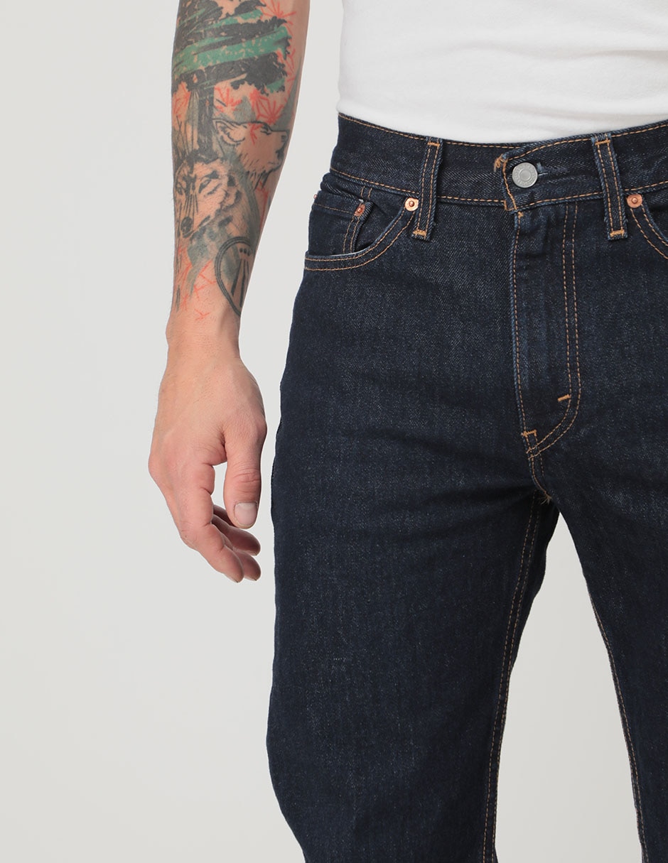 Jeans straight 514 lavado obscuro para hombre