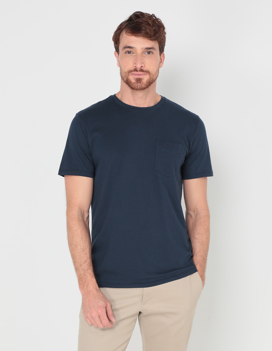 Playera cuello redondo para hombre 1