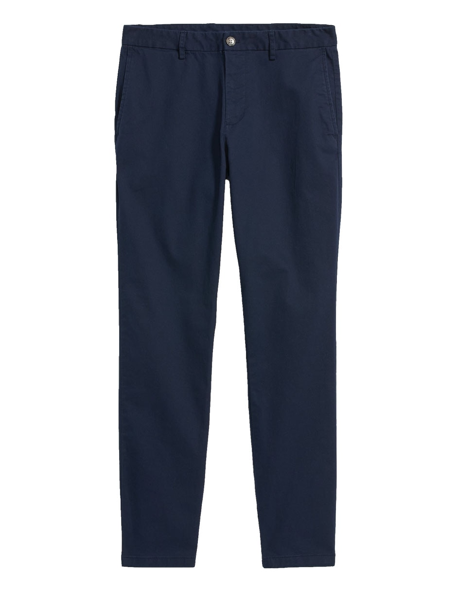 Pantalón slim de gabardina para hombre 3