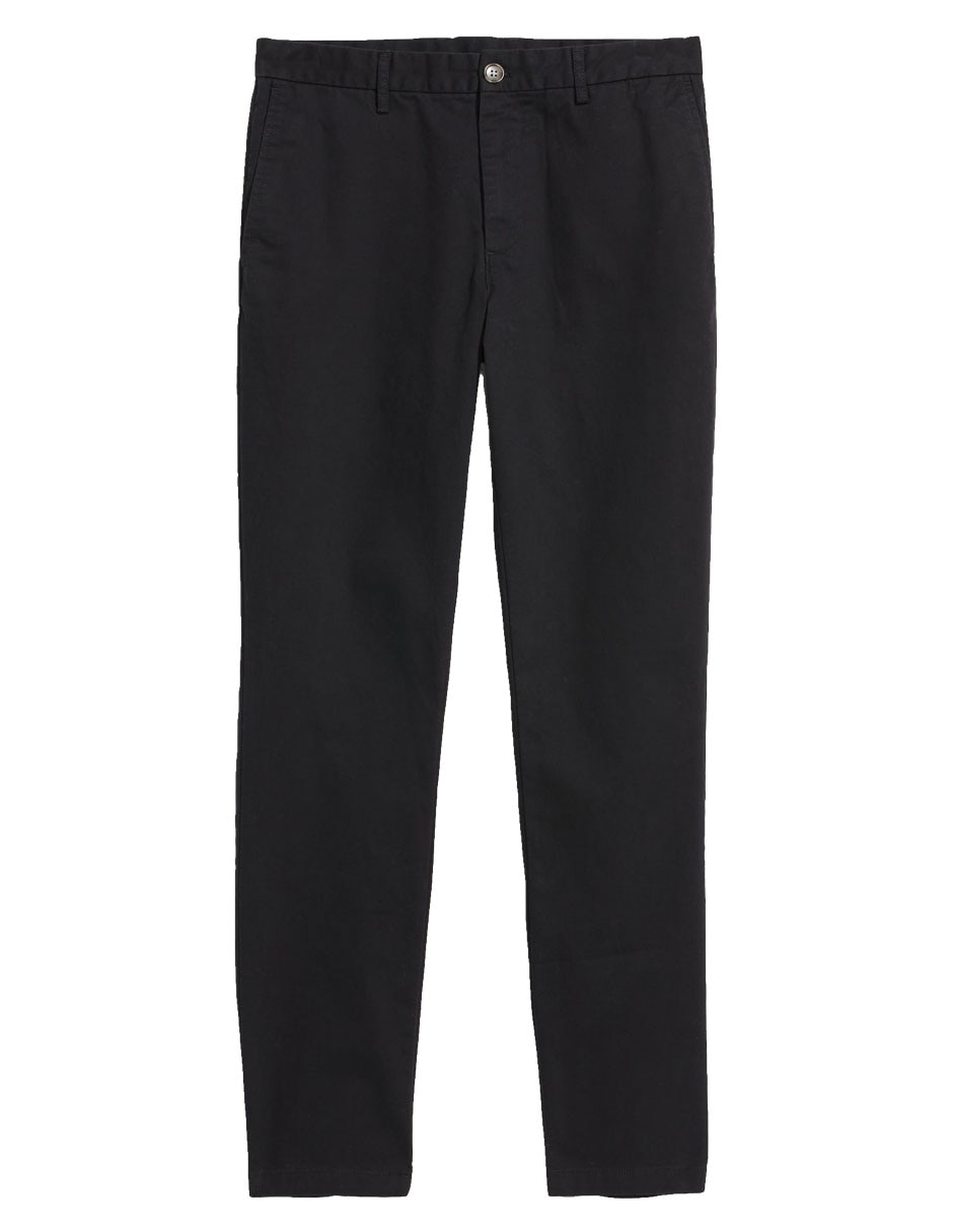Pantalón chino slim de gabardina para hombre 4