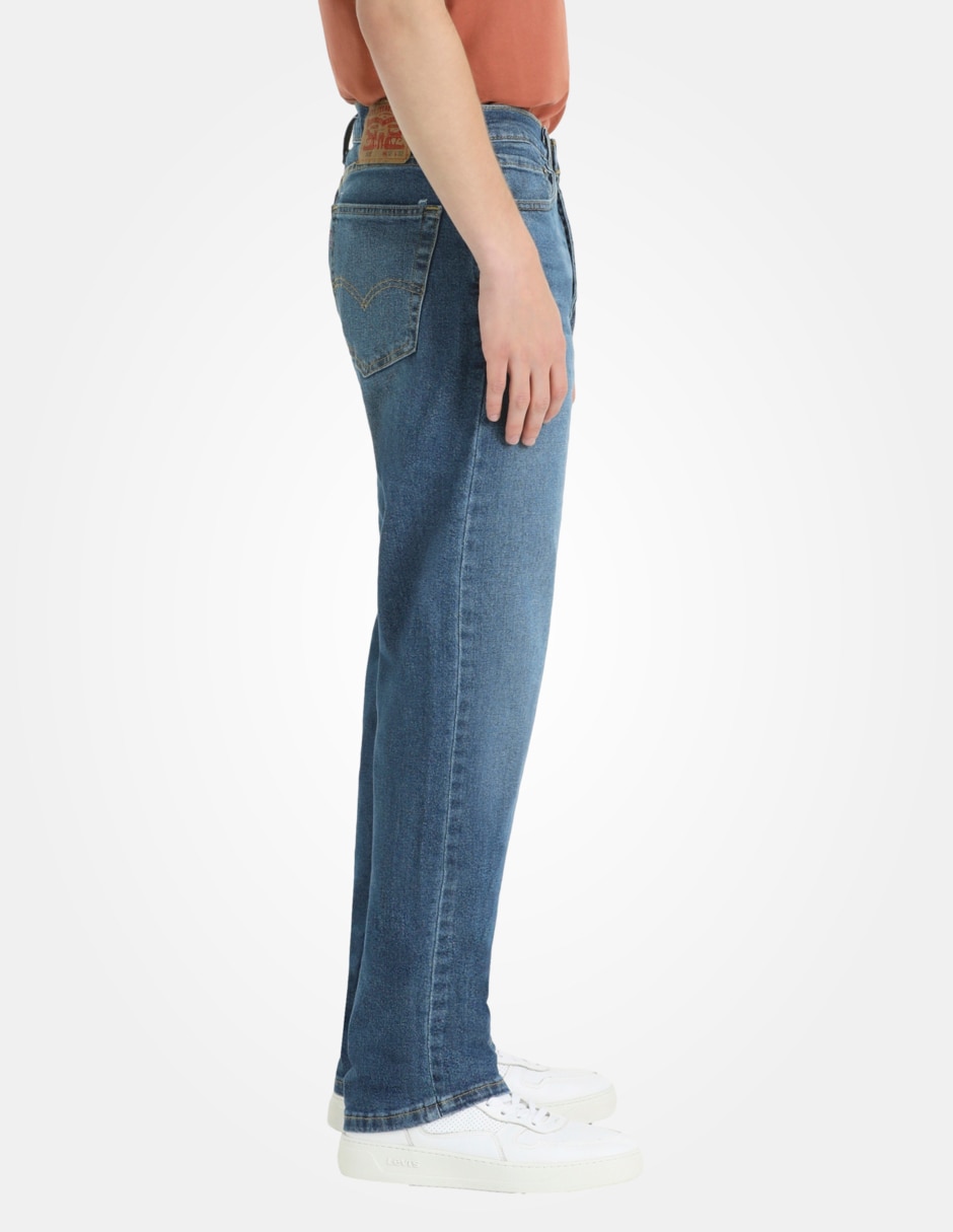 Jeans straight 505 lavado whisker para hombre 5