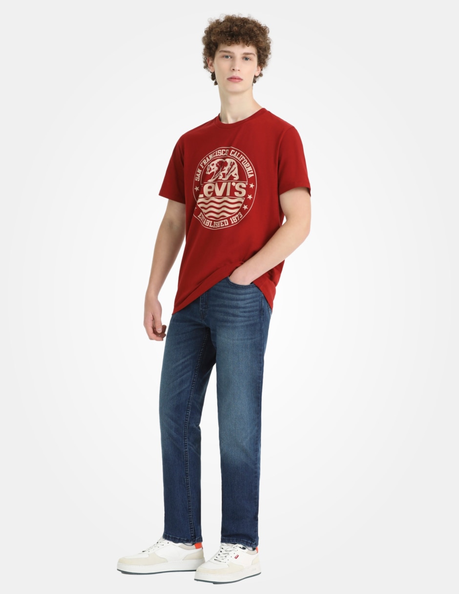 Jeans slim 511 lavado whisker para hombre 4