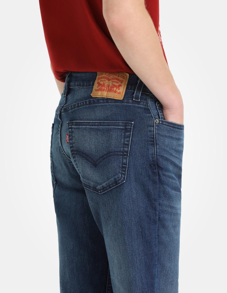 Jeans slim 511 lavado whisker para hombre 5