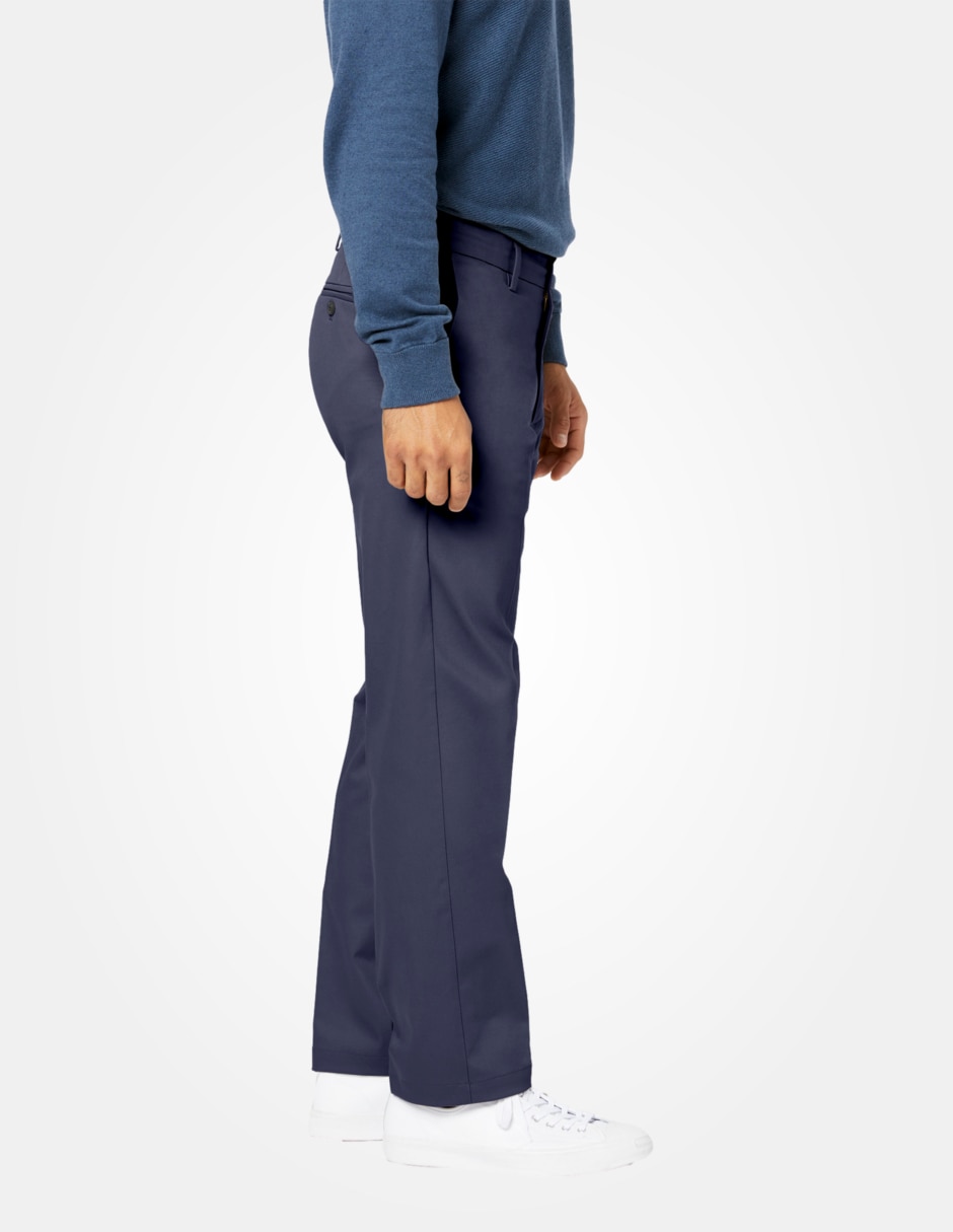 Pantalón recto Dockers de algodón para hombre