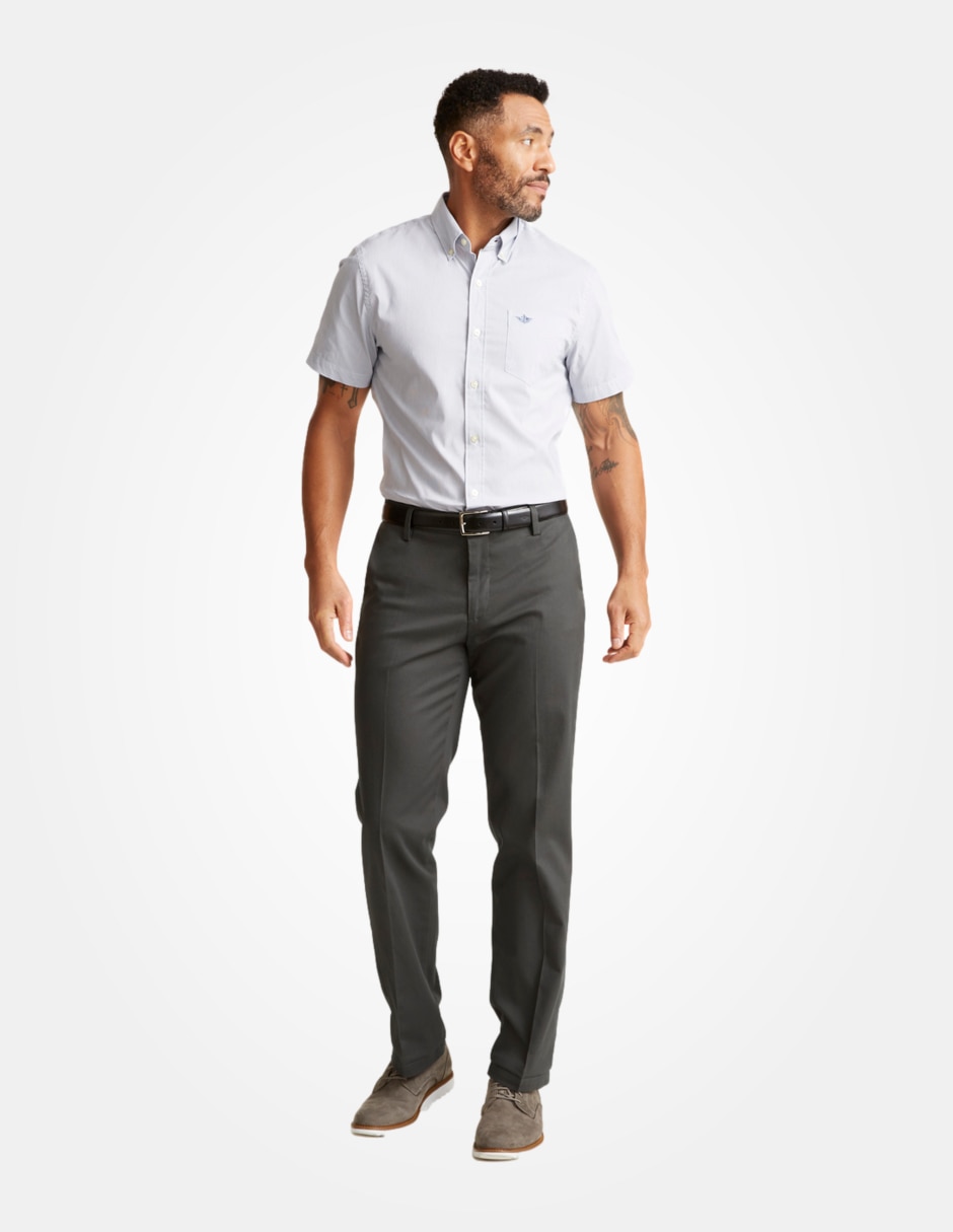 Pantalón business casual recto Dockers de algodón para hombre