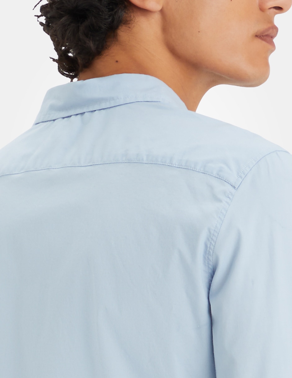 Camisa casual manga larga para hombre