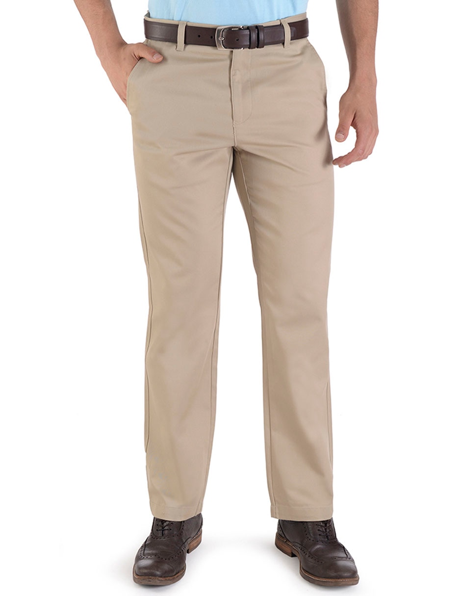 Pantalón straight de algodón para hombre