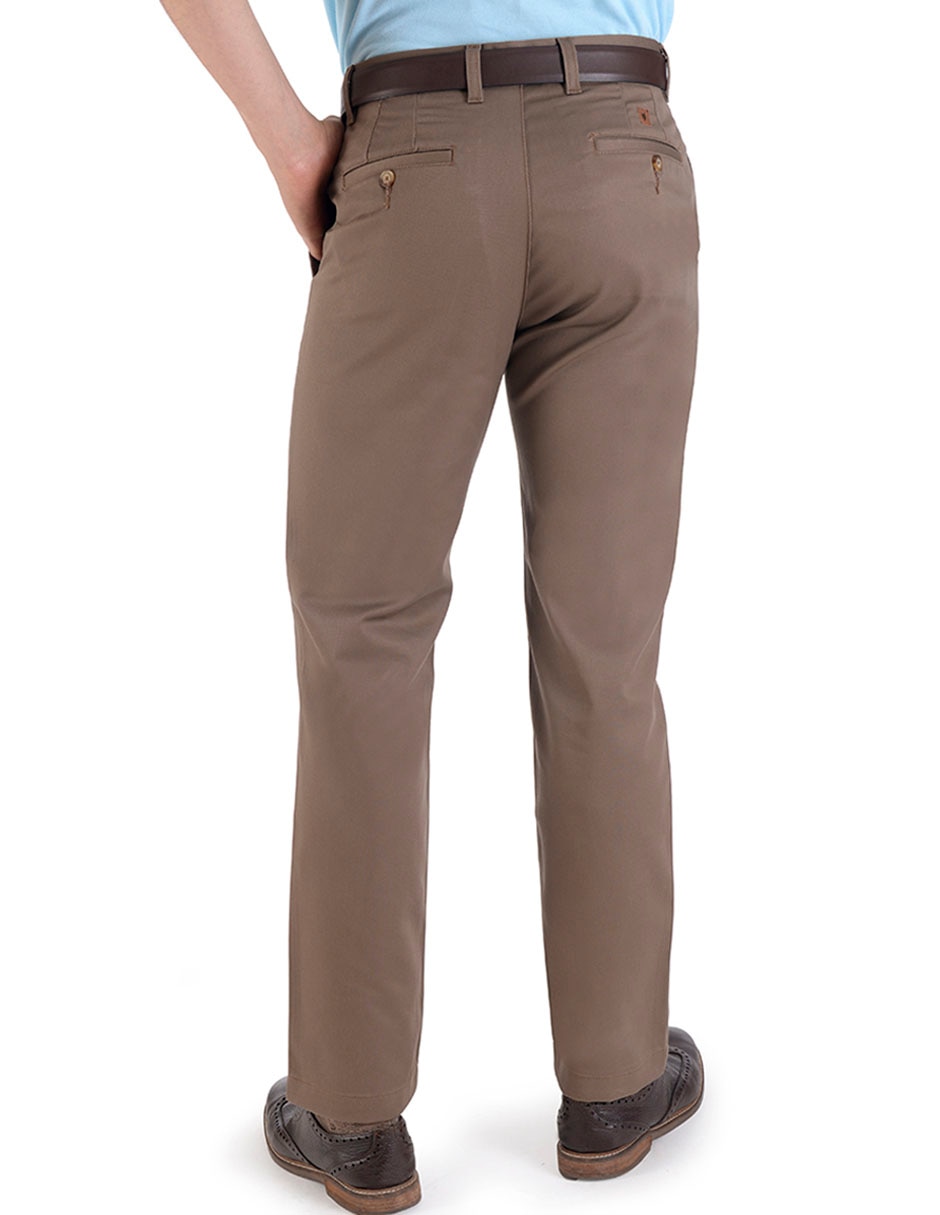 Pantalón straight Yale de algodón para hombre