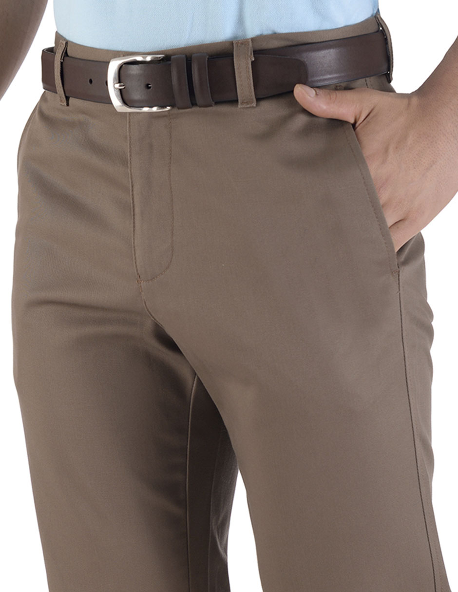 Pantalón straight Yale de algodón para hombre