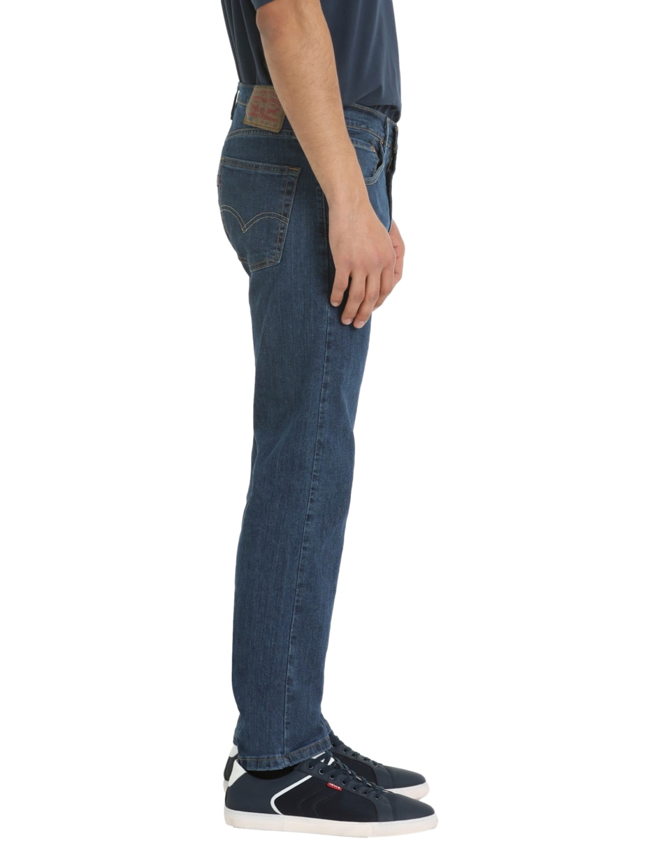 Jeans straight 505 lavado rinse para hombre 6