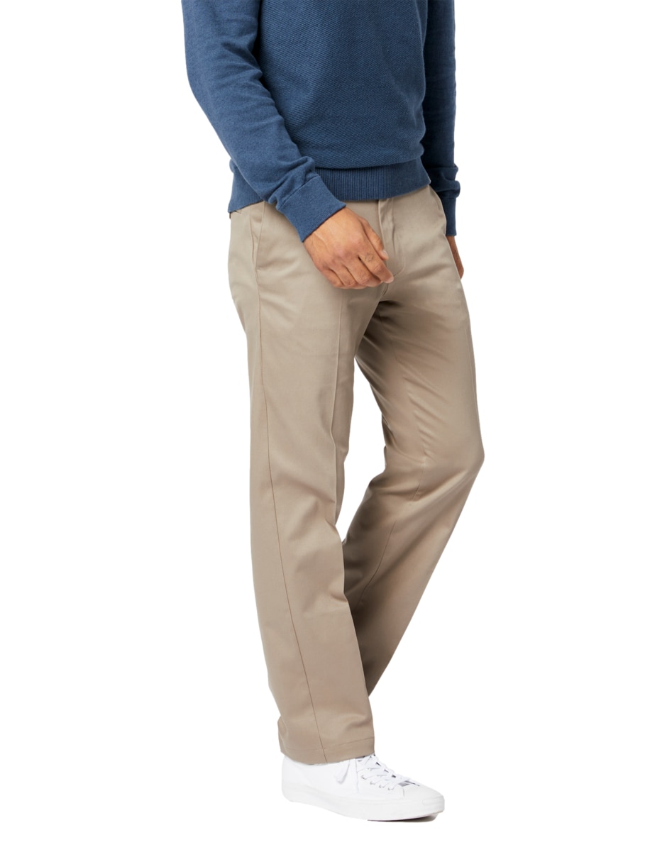 Pantalón straight de algodón para hombre Pantalón straight de algodón para hombre