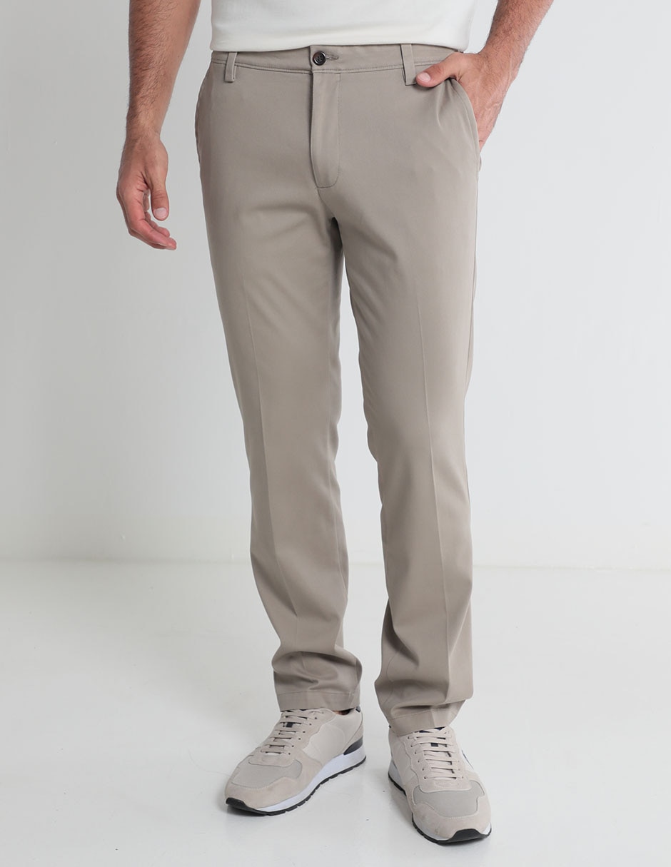Pantalón straight de algodón para hombre Pantalón straight de algodón para hombre