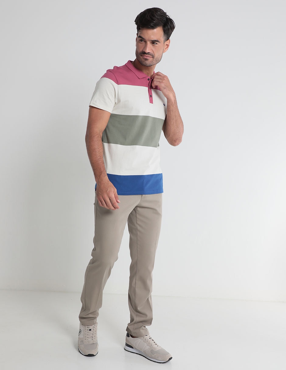 Pantalón straight de algodón para hombre 3