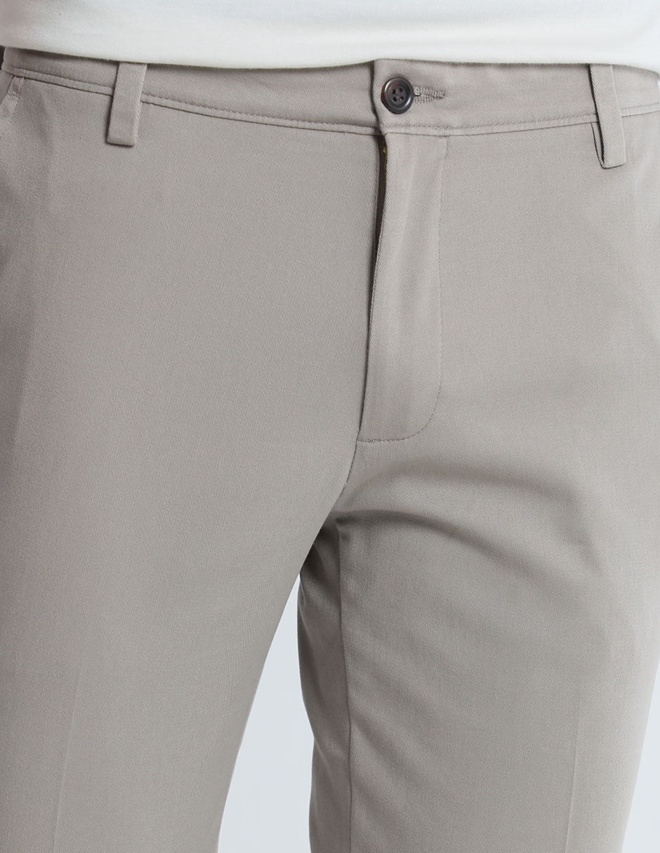 Pantalón straight de algodón para hombre 4