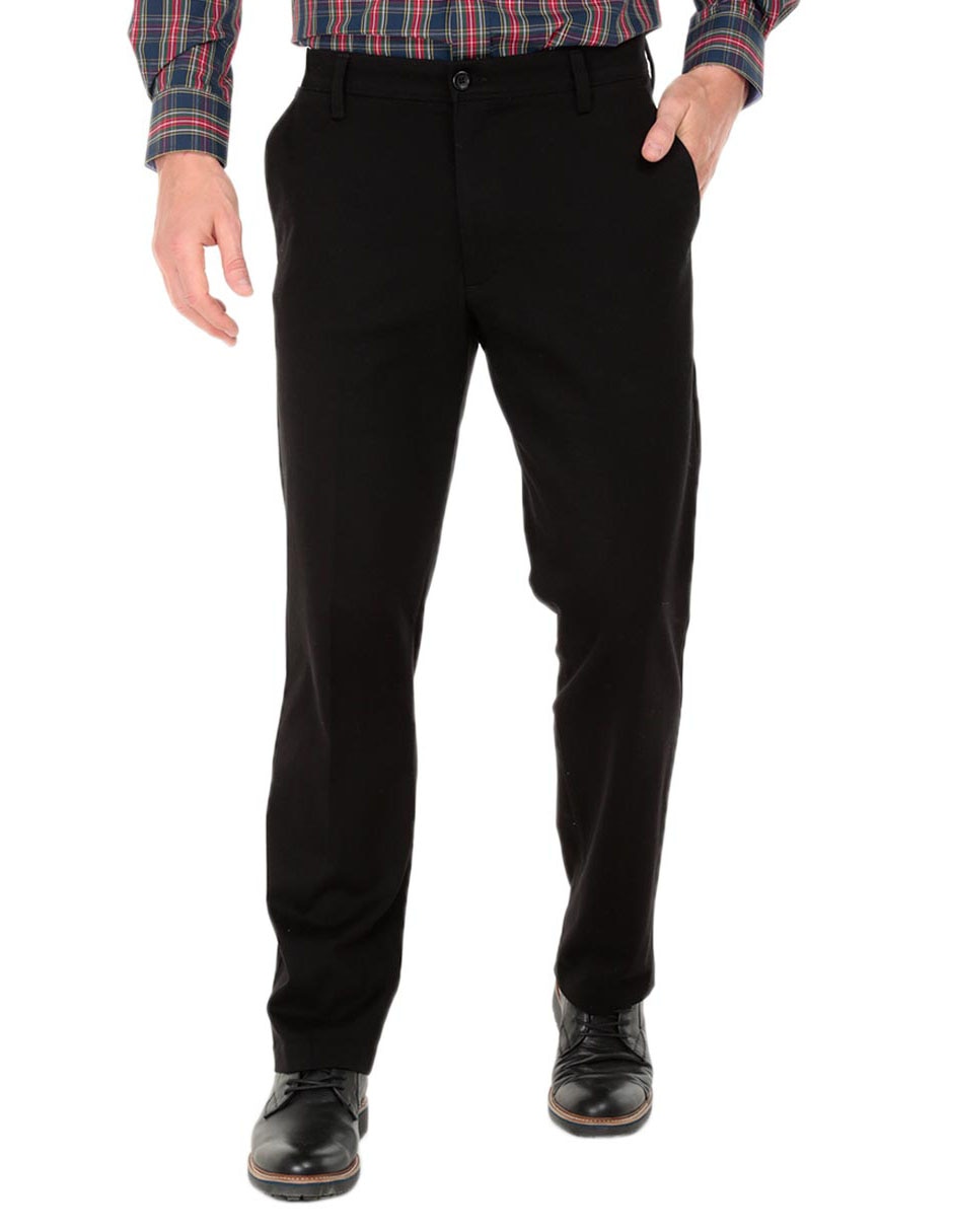 Pantalón straight de algodón para hombre