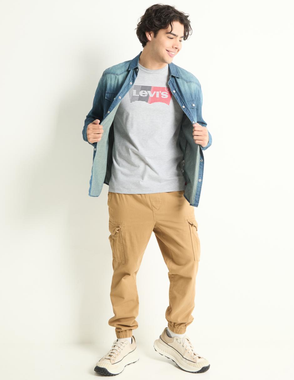 Playera Levi´S cuello redondo para hombre