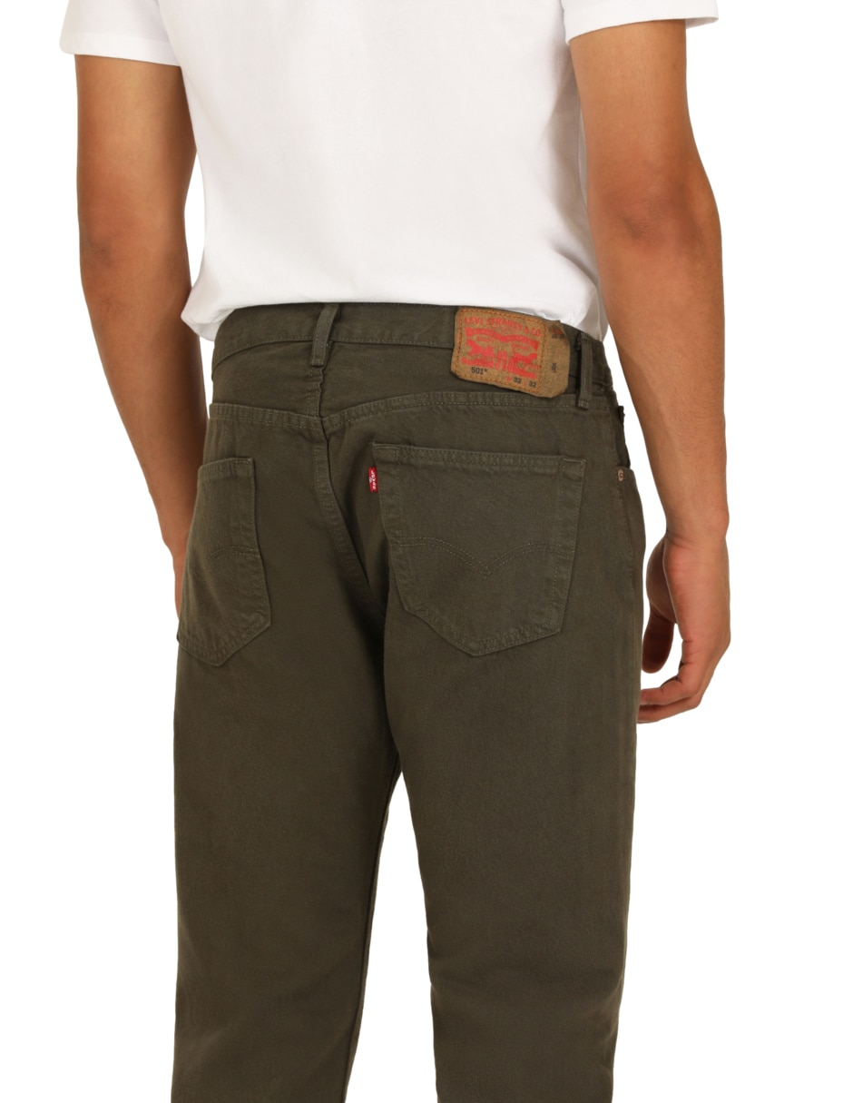 Jeans straight Levi´s 501 lavado obscuro para hombre