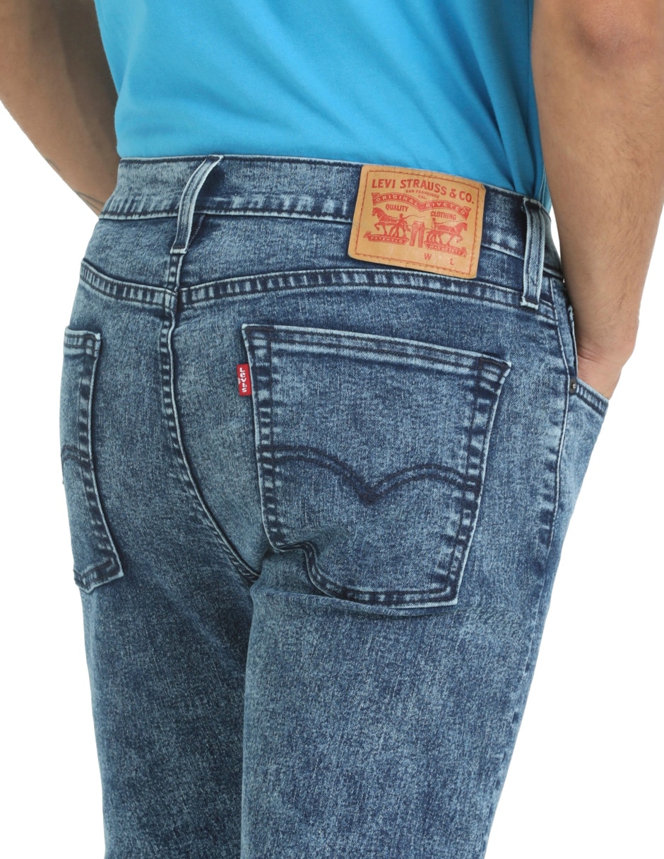 Jeans skinny Levi´s lavado medio para hombre