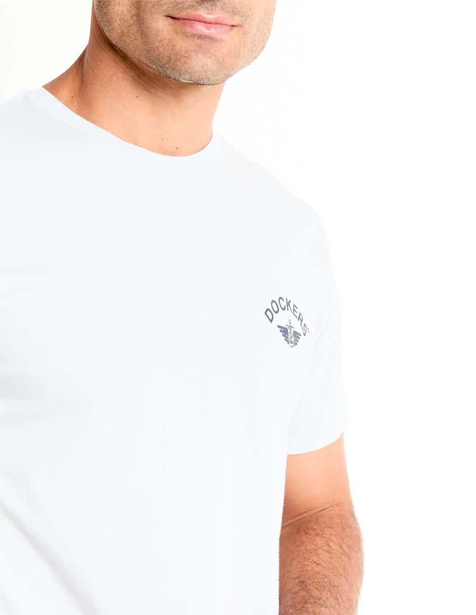 Playera Dockers cuello redondo para hombre
