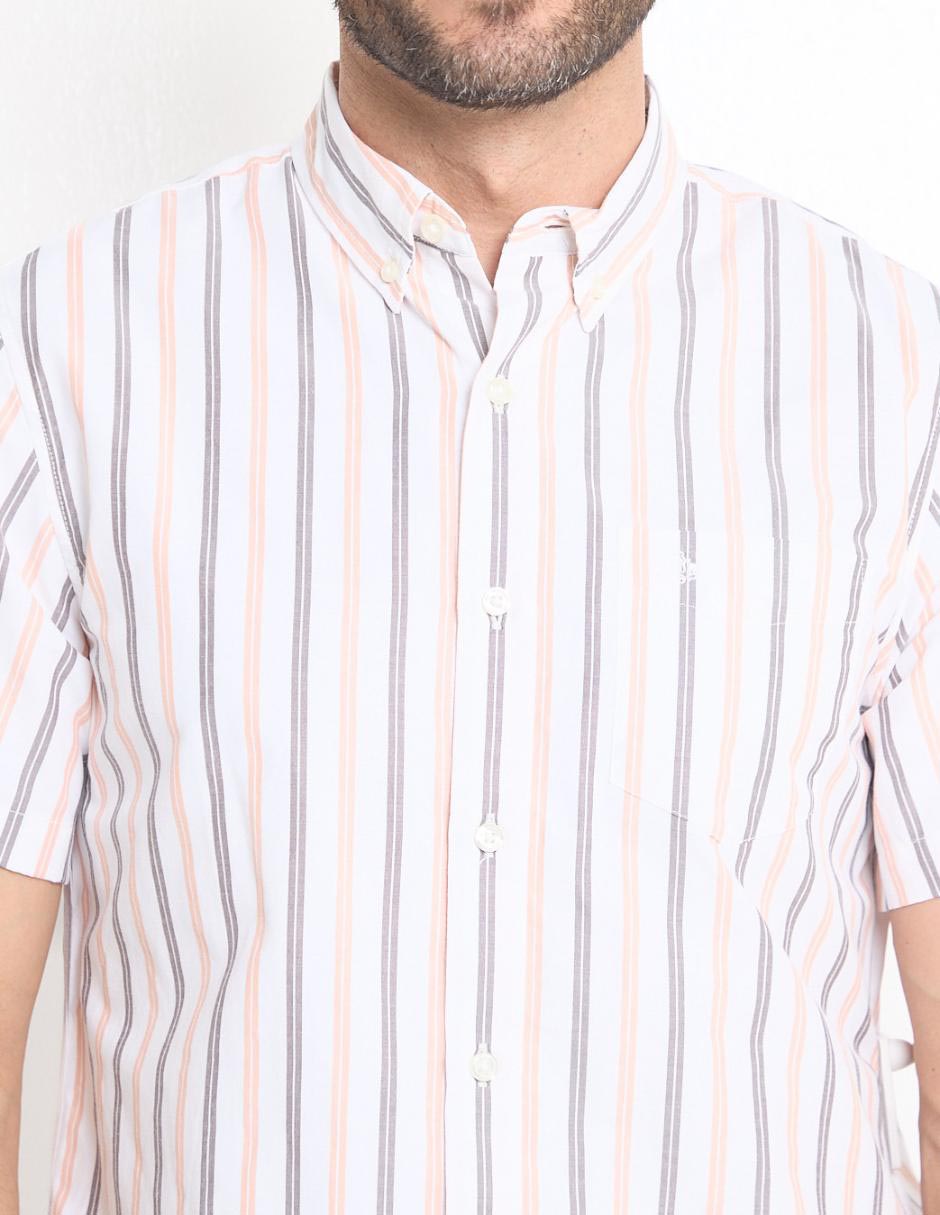 Camisa casual Dockers de algodón manga corta para hombre