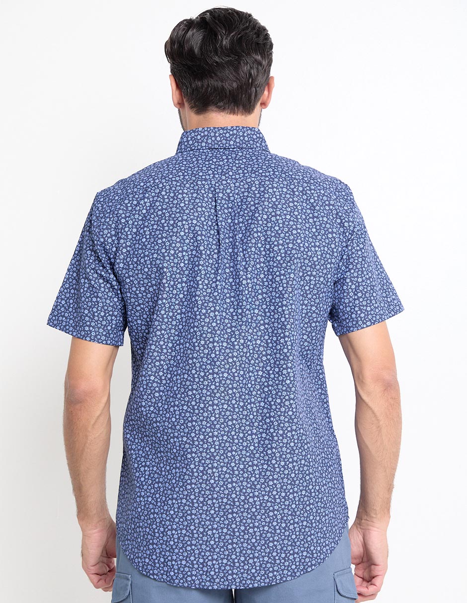 Camisa casual Dockers de algodón manga corta para hombre