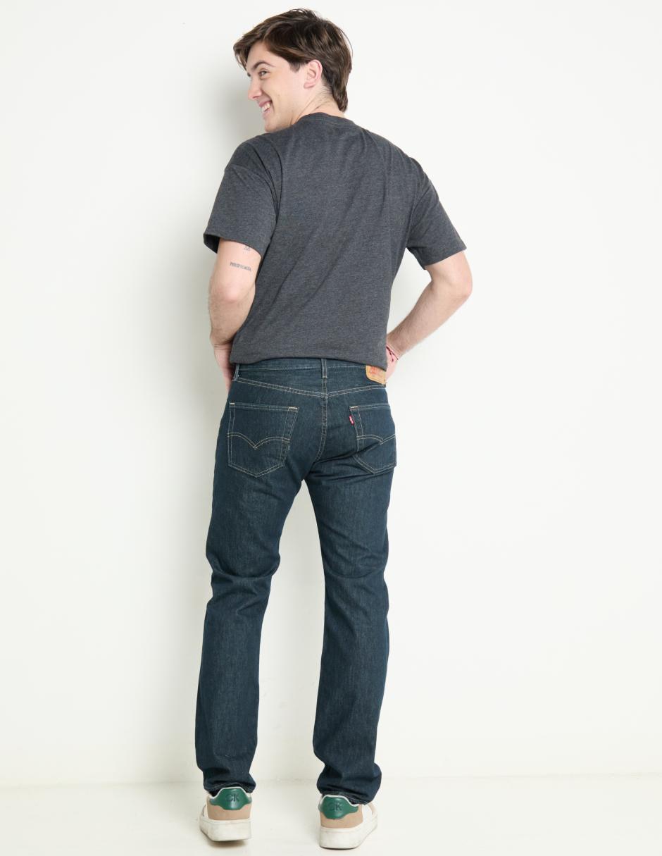 Jeans straight Levi´s 501 lavado obscuro para hombre