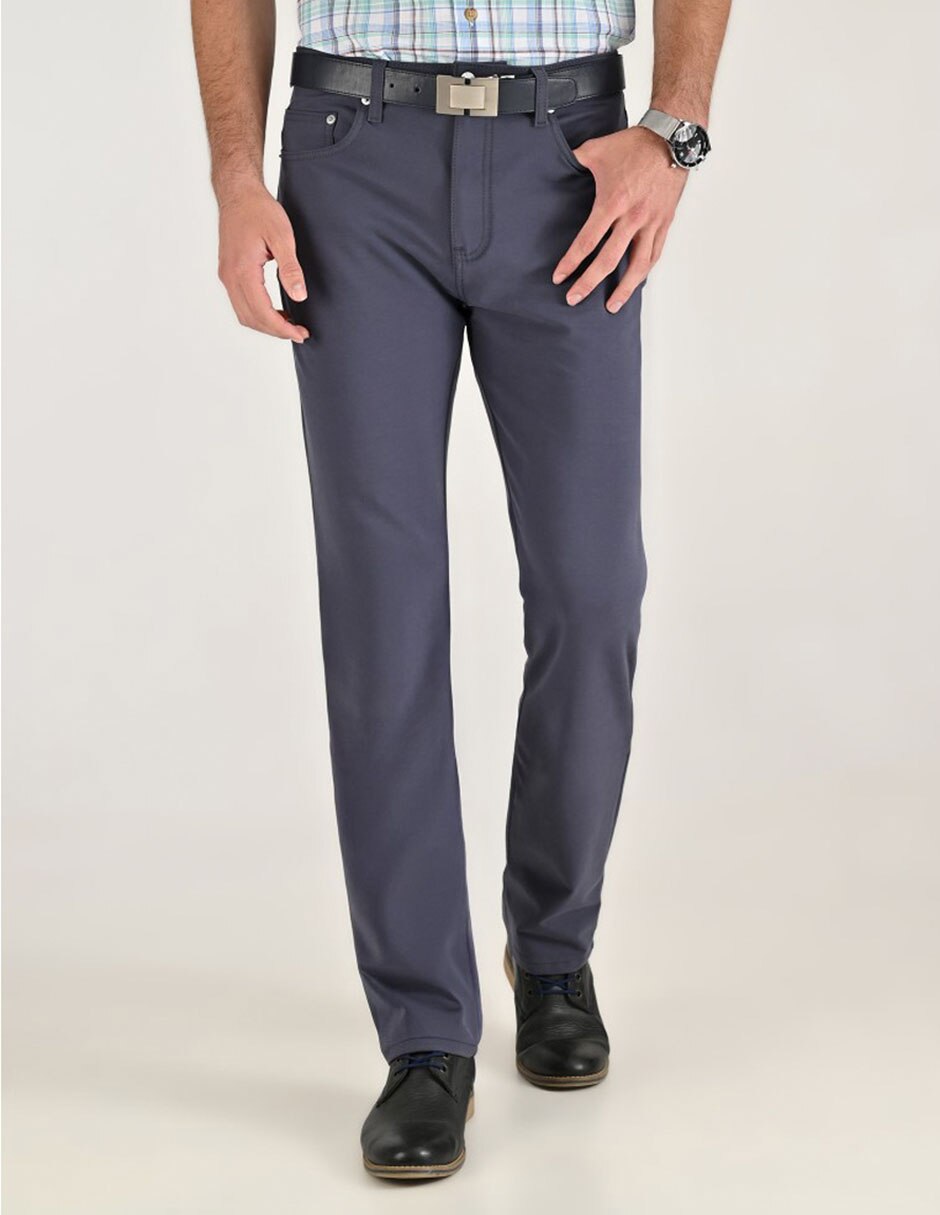 Pantalón slim Yale de algodón para hombre