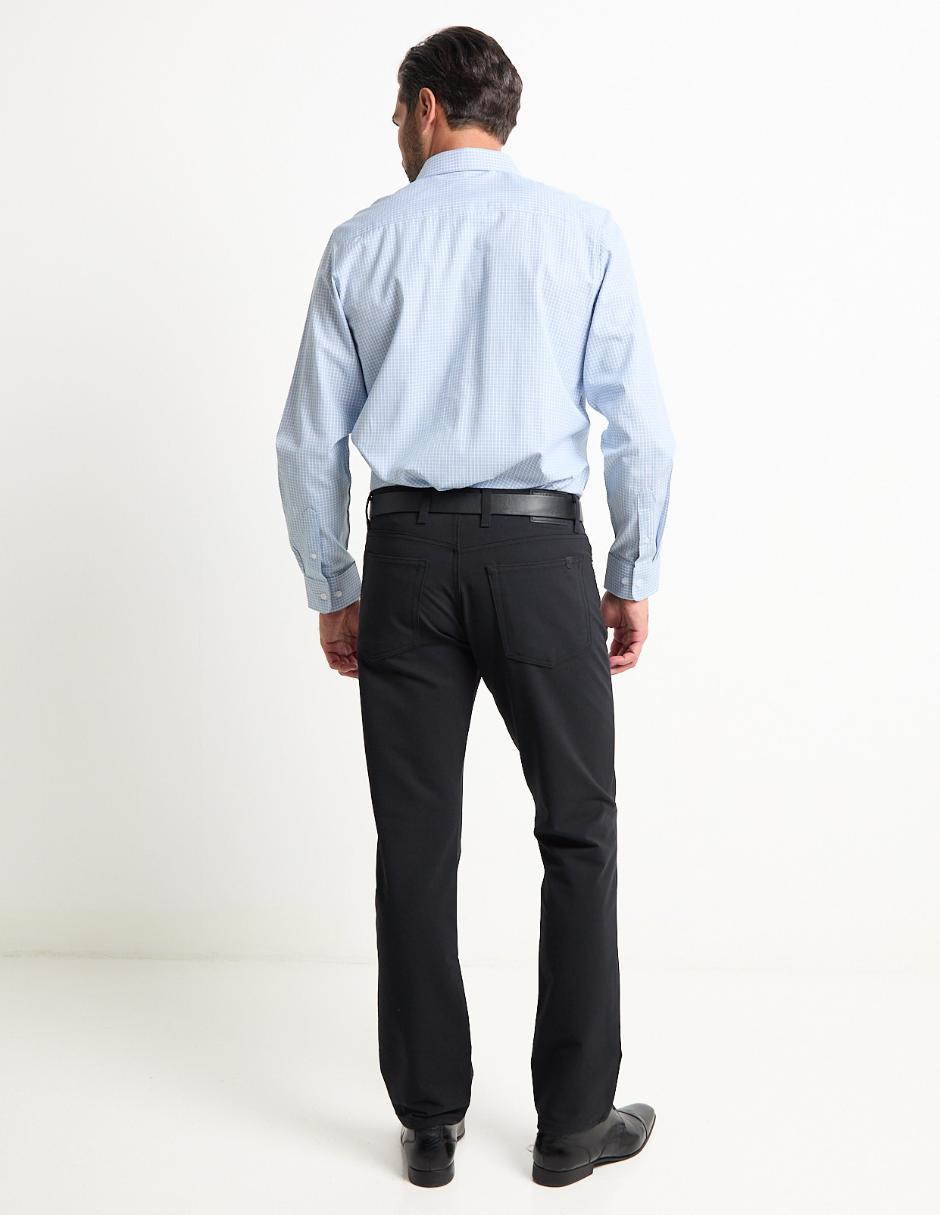 Pantalón slim de algodón para hombre 4