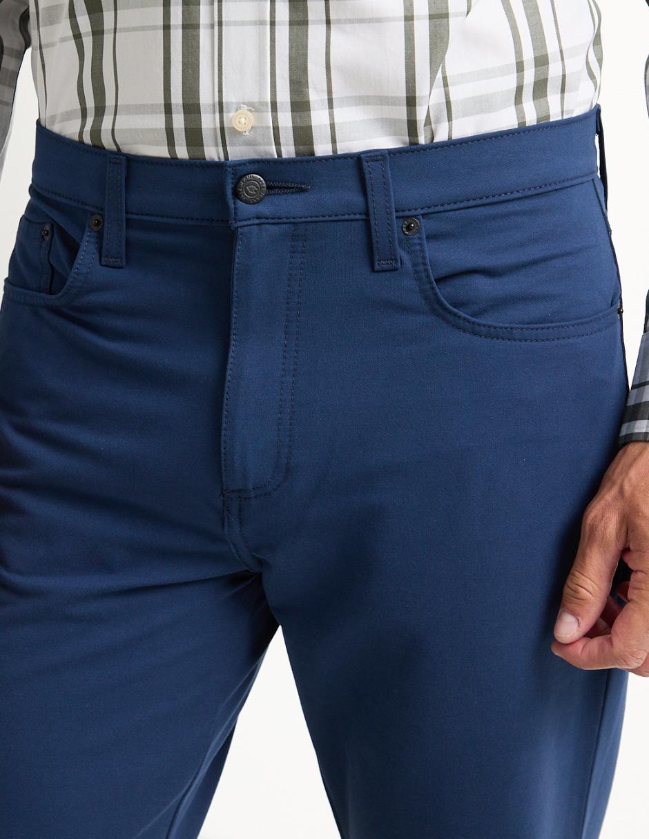 Pantalón slim de algodón para hombre 4