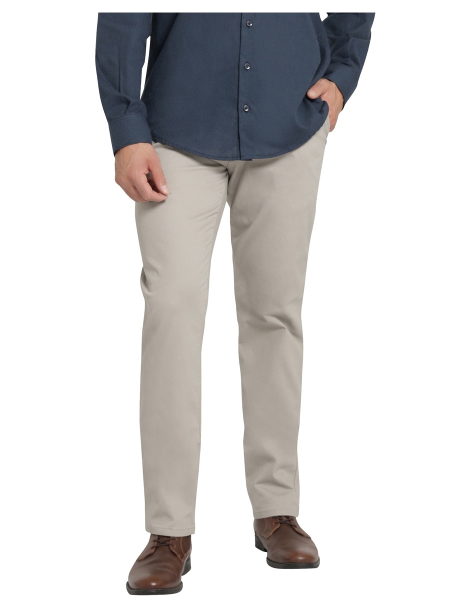 Pantalón de vestir de algodón para hombre Pantalón de vestir de algodón para hombre