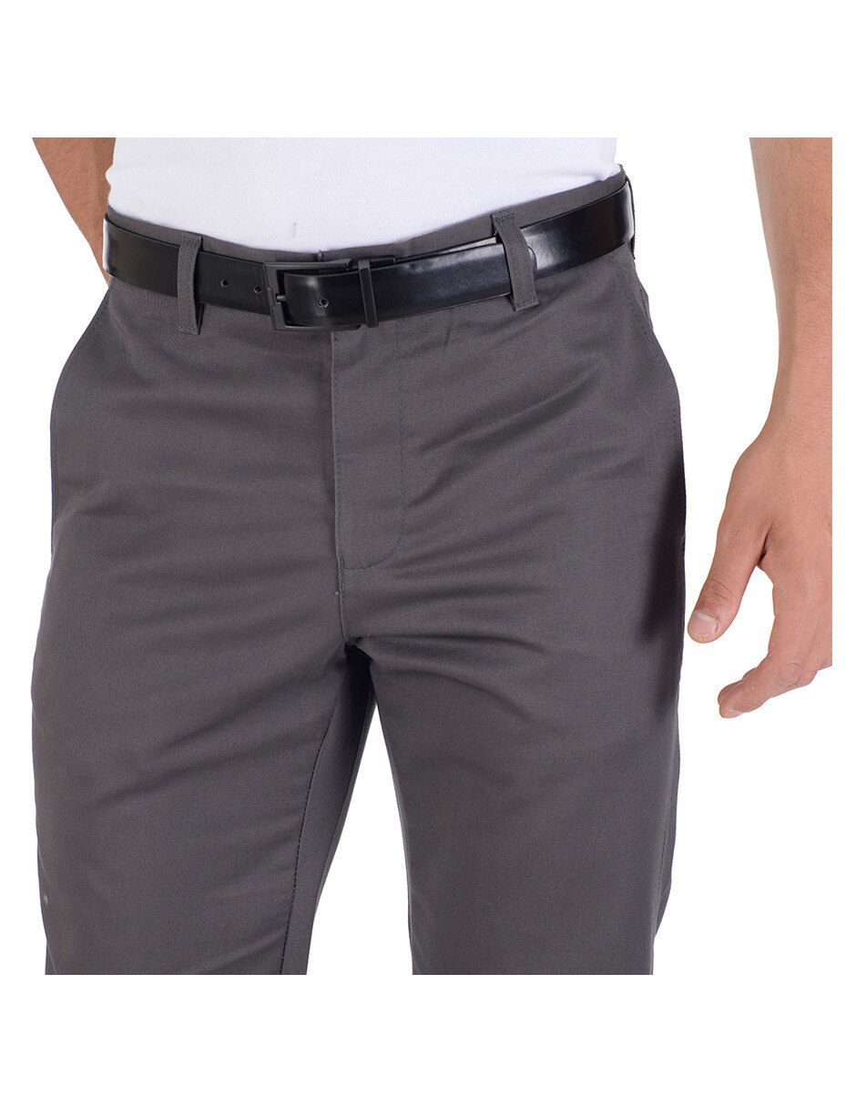 Pantalón regular de algodón para hombre 2
