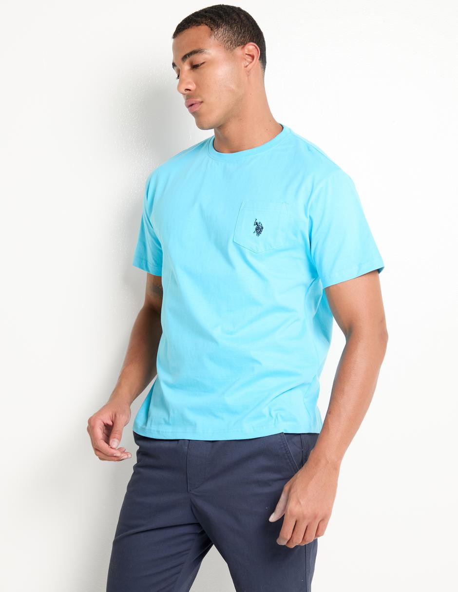 Playera cuello redondo para hombre