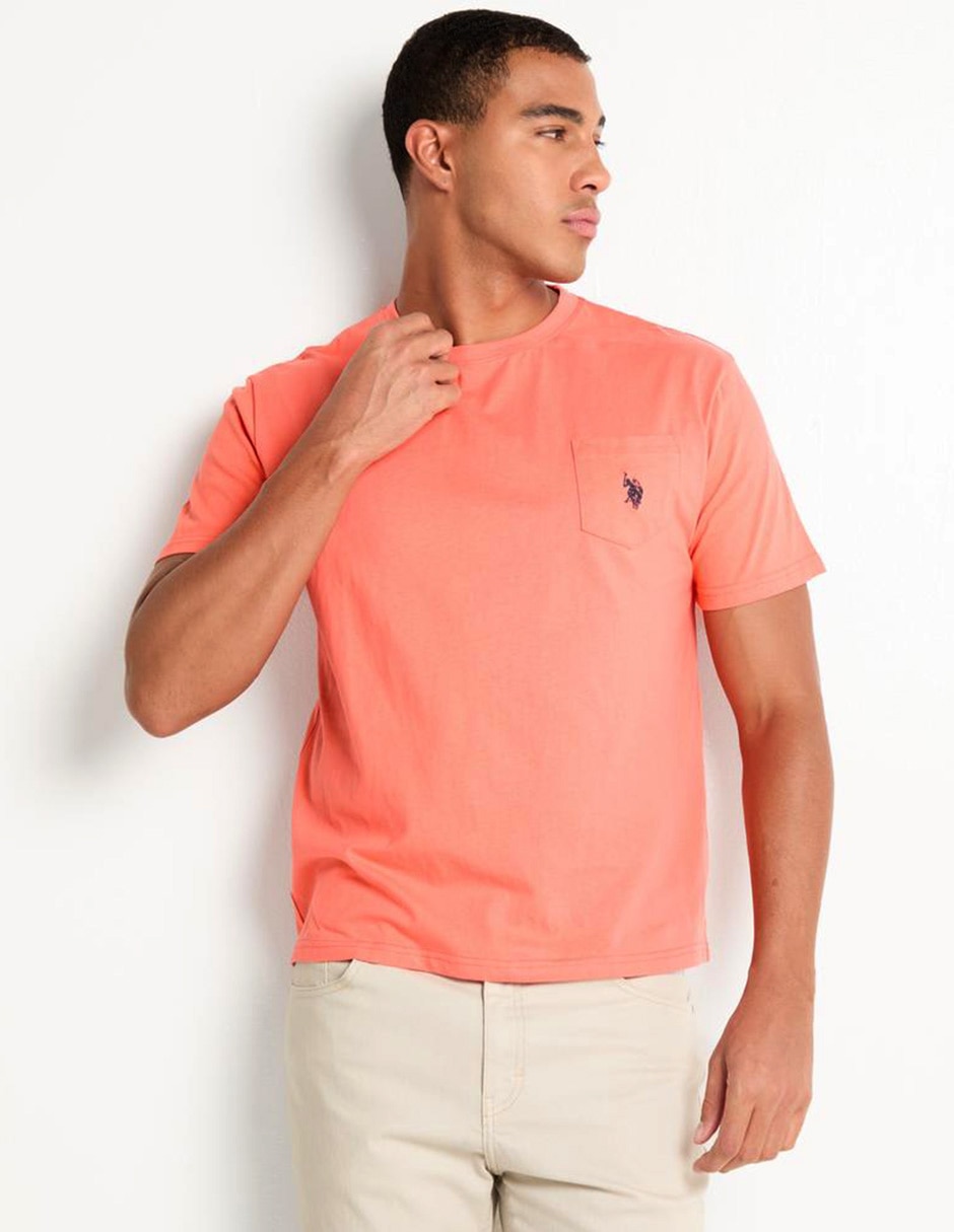 Playera cuello redondo para hombre