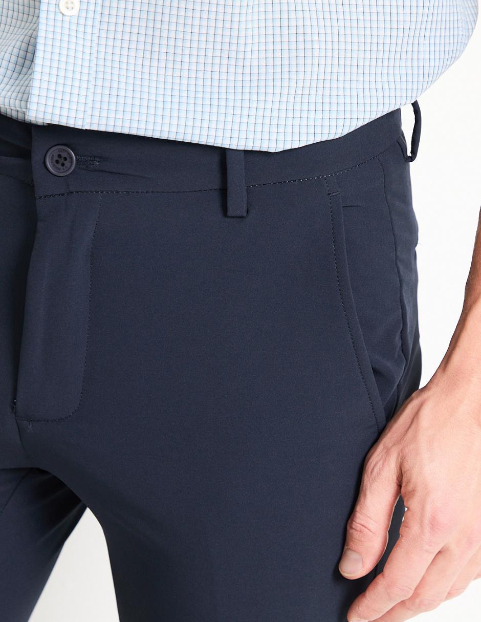 Pantalón chino slim de algodón para hombre 2