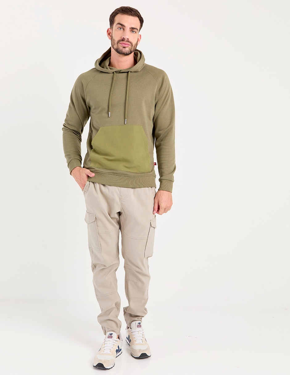 Pantalón cargo straight de algodón para hombre 3