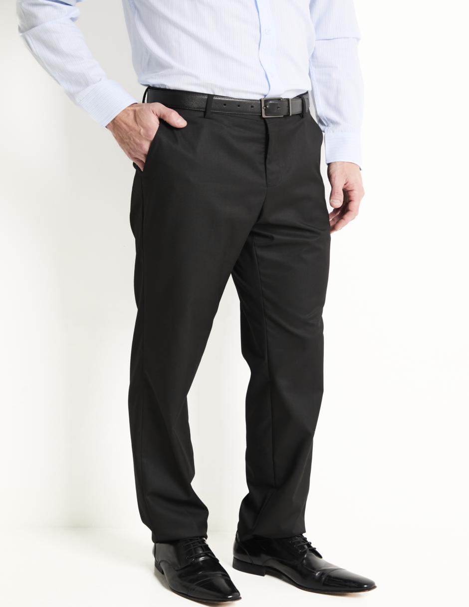Pantalón de vestir straight de algodón para hombre 1