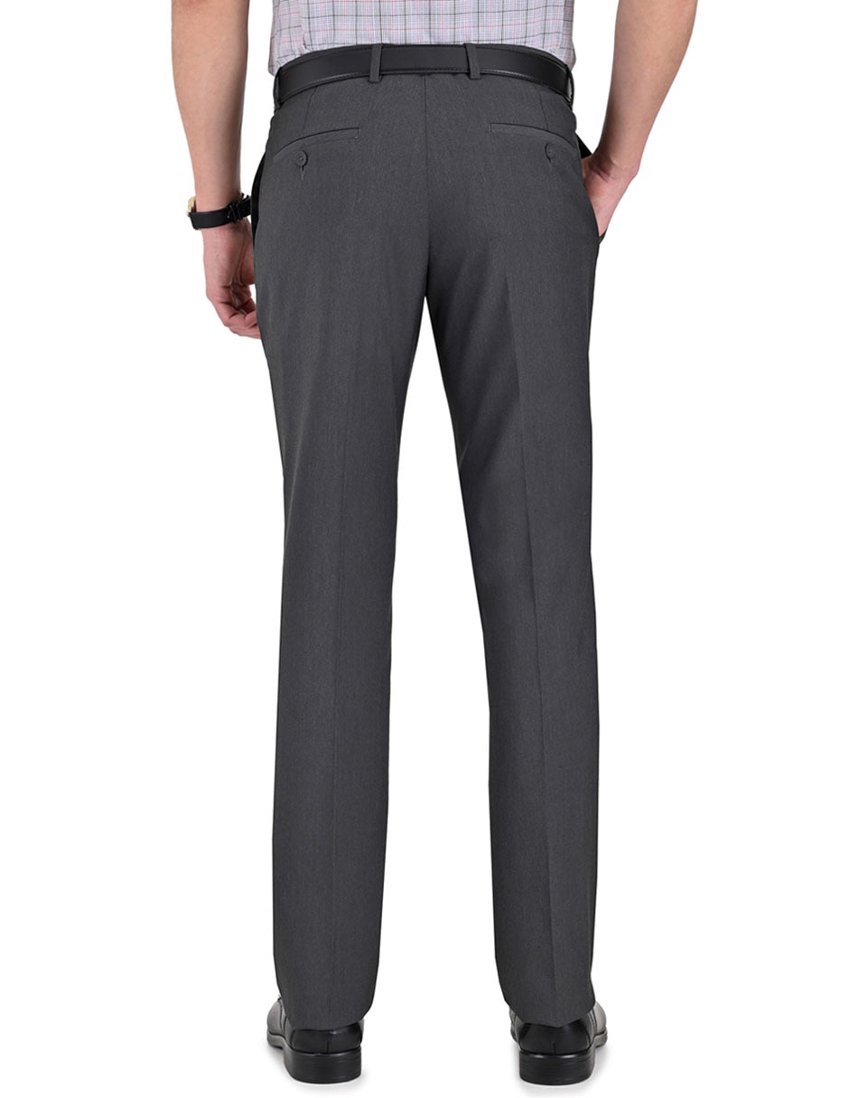 Pantalón de vestir straight Yale de algodón para hombre