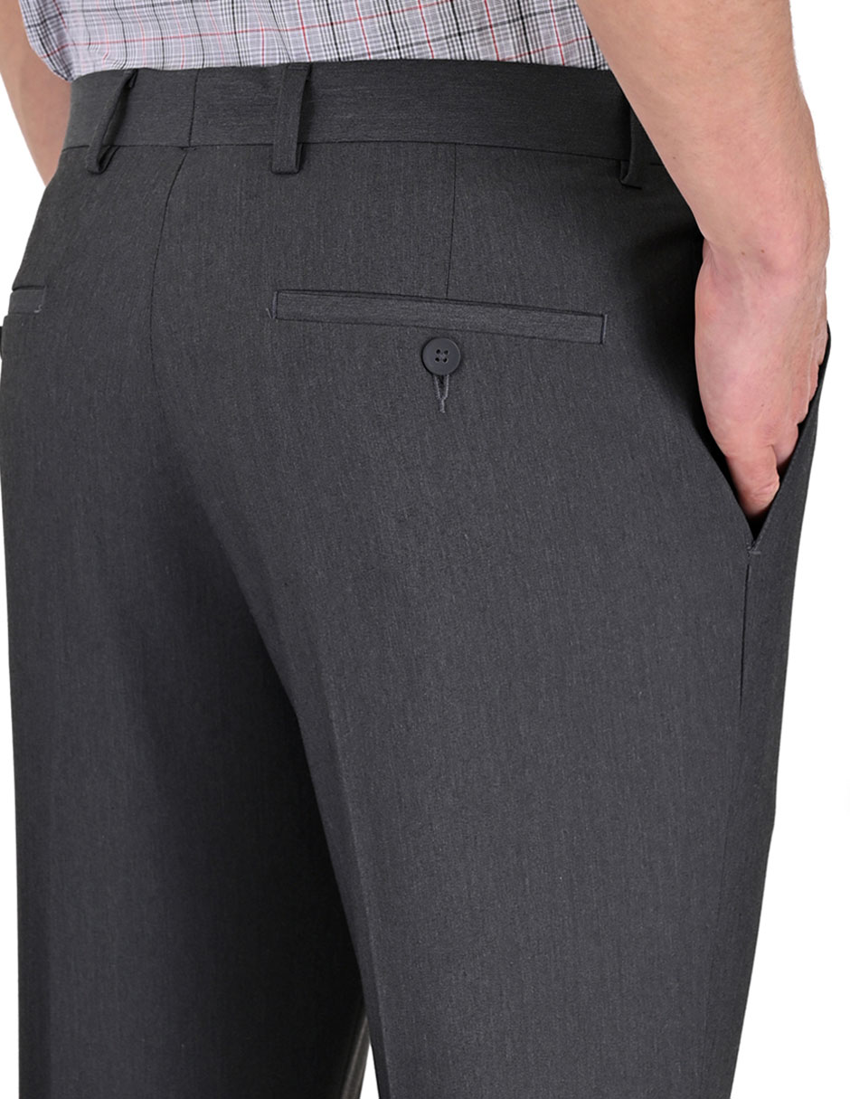 Pantalón de vestir straight Yale de algodón para hombre