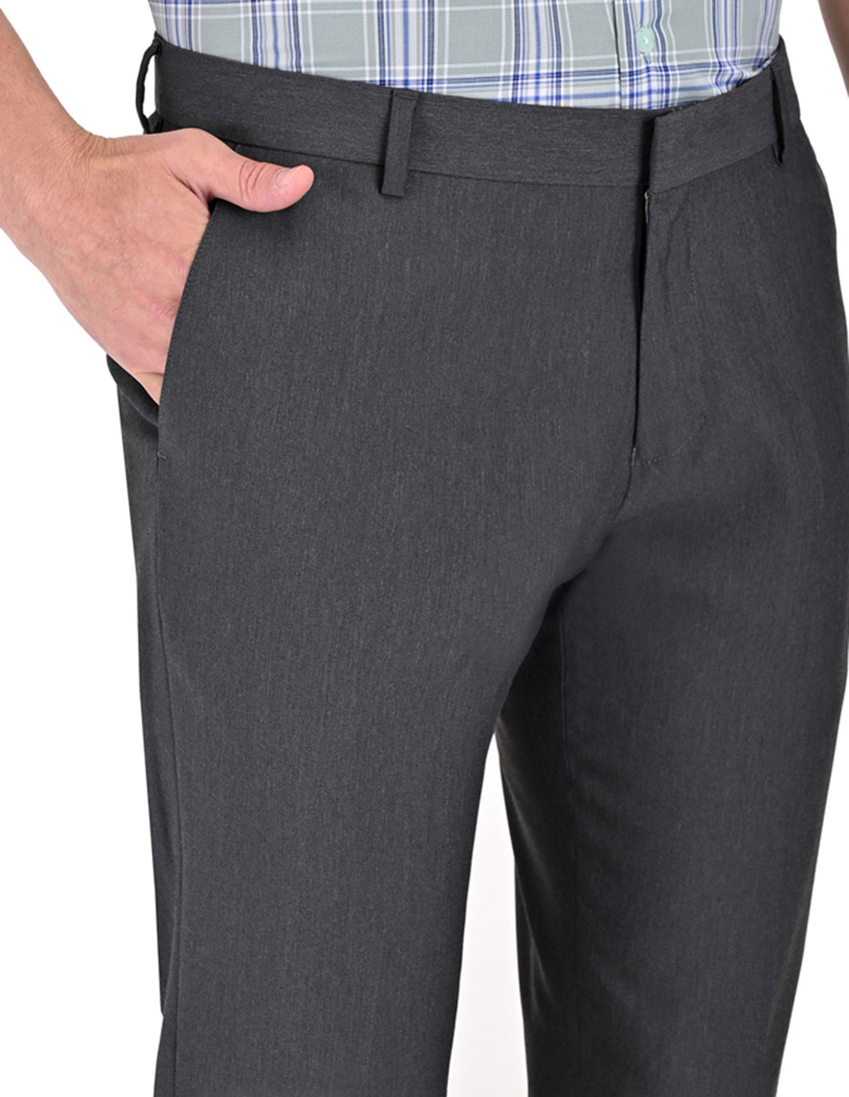 Pantalón de vestir straight Yale de algodón para hombre