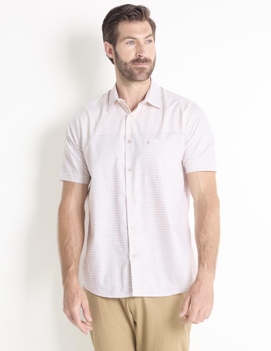 Camisa casual manga corta para hombre Camisa casual manga corta para hombre