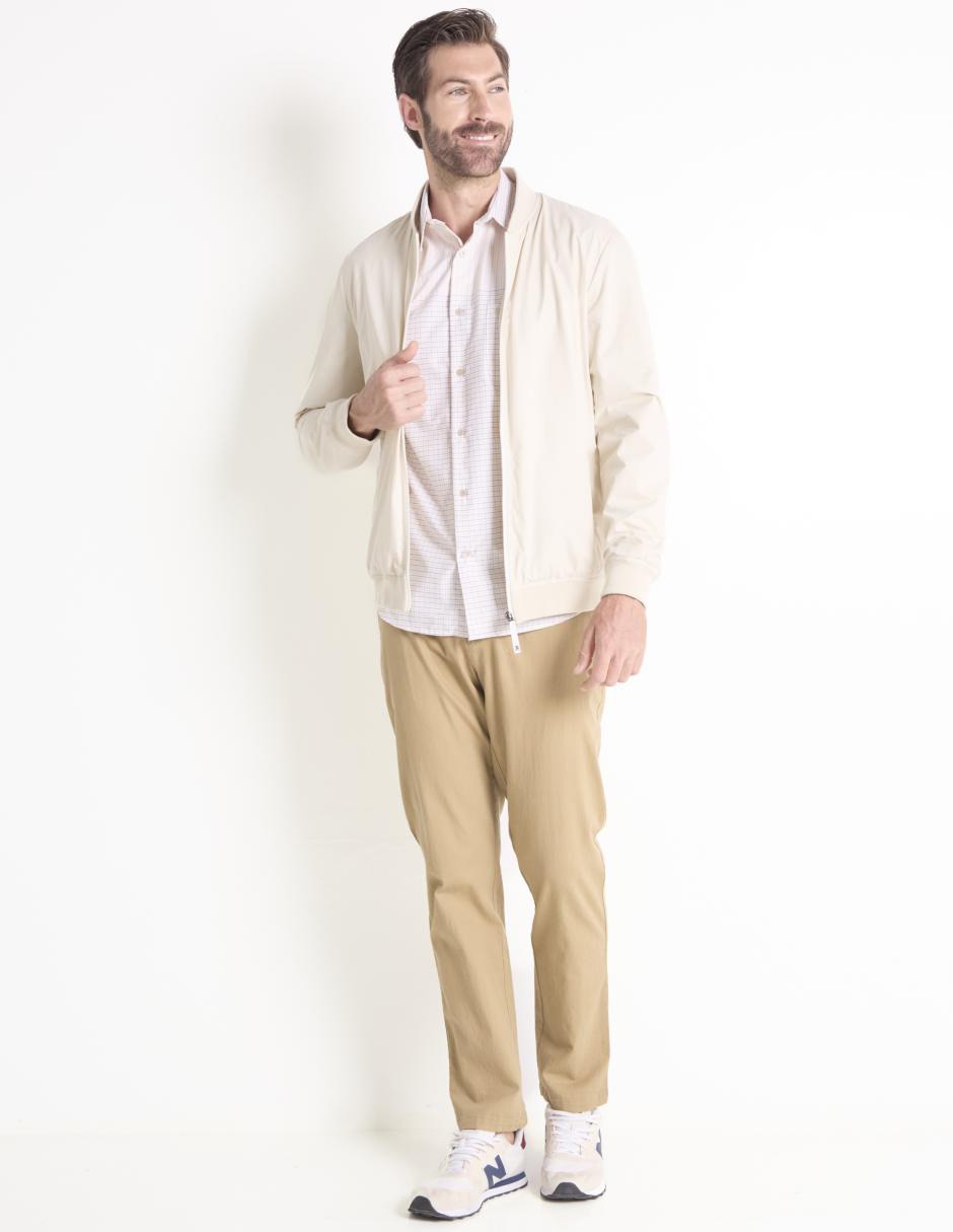 Camisa casual manga corta para hombre
