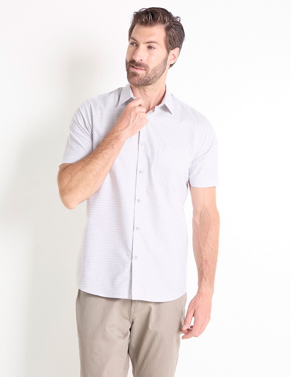 Camisa casual manga corta para hombre Camisa casual manga corta para hombre