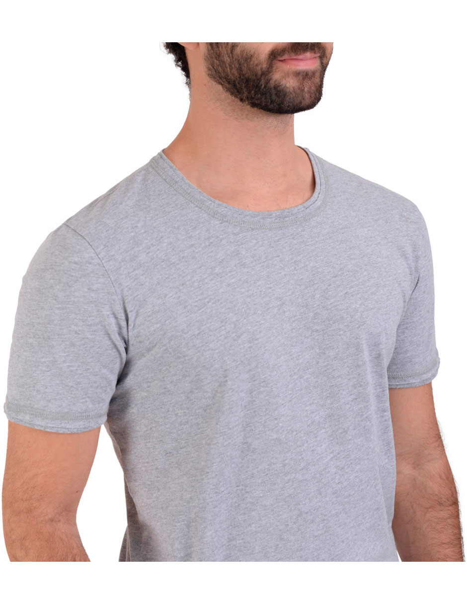 Playera Yale cuello redondo para hombre