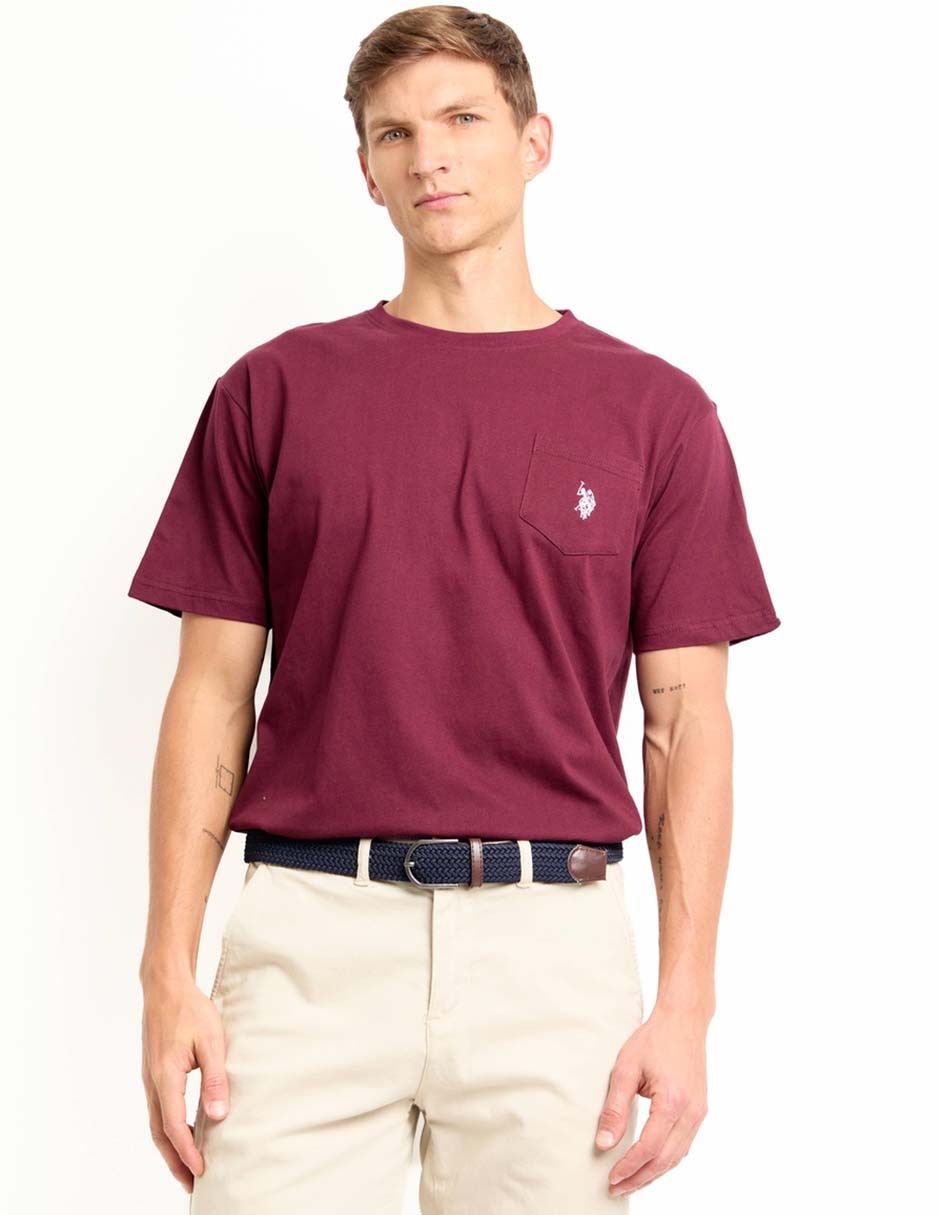 Playera cuello redondo para hombre
